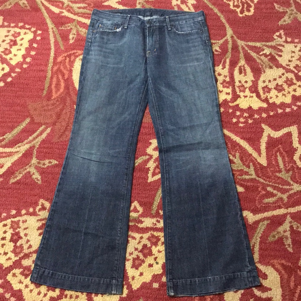 Citizens of humanity jeans Faye low waist wide 32
